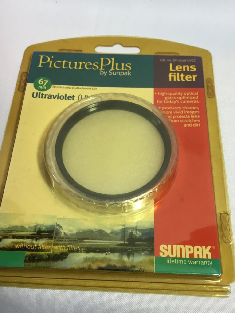 Sunpak Circle 67mm Ultraviolet Lens Filter (NEW/OPEN BOX)
